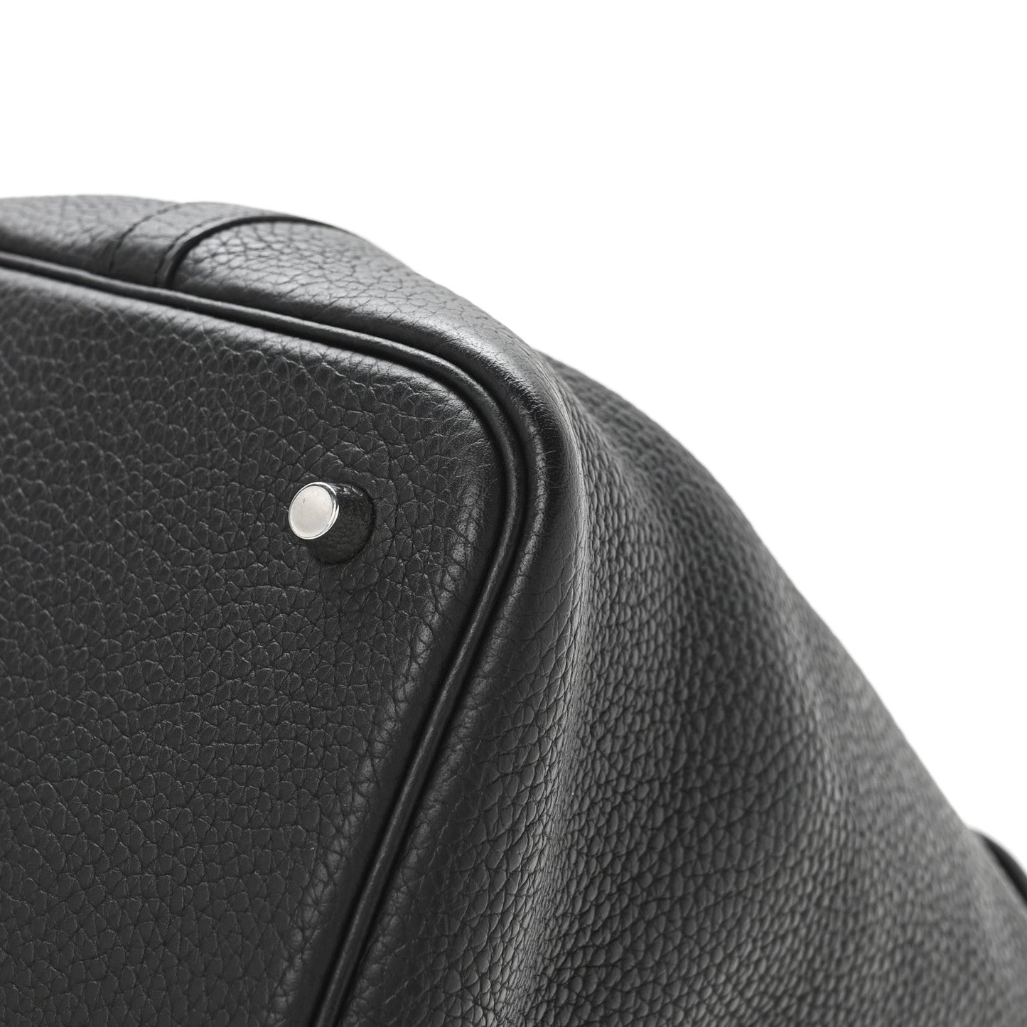 Taurillon Clemence Picotin Lock 22 MM Black