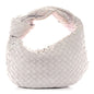 Suede Calfskin Intrecciato Teen Jodie Hobo Mirth Washed