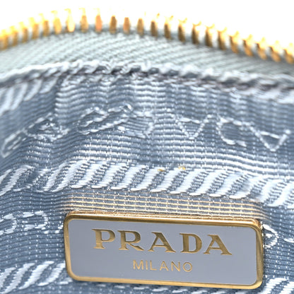 Saffiano Lux Re-Edition 2005 Mini Shoulder Bag Celeste