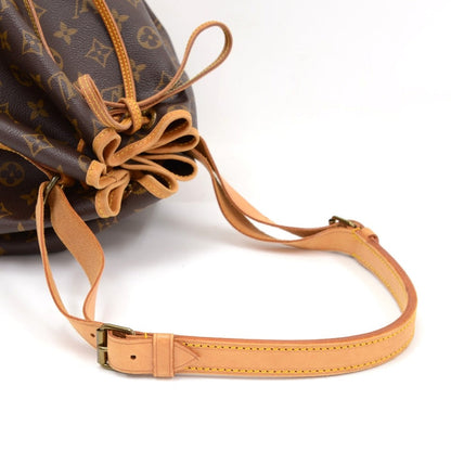 Louis Vuitto Noe Monogram Canvas Shoulder Bag