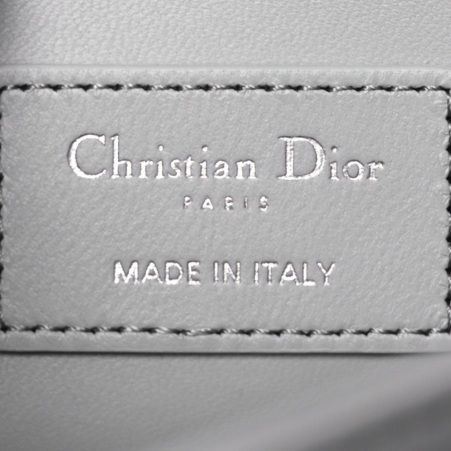 Lambskin Cannage My Dior Top Handle Bag Cloud Blue
