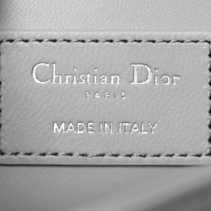 Lambskin Cannage My Dior Top Handle Bag Cloud Blue