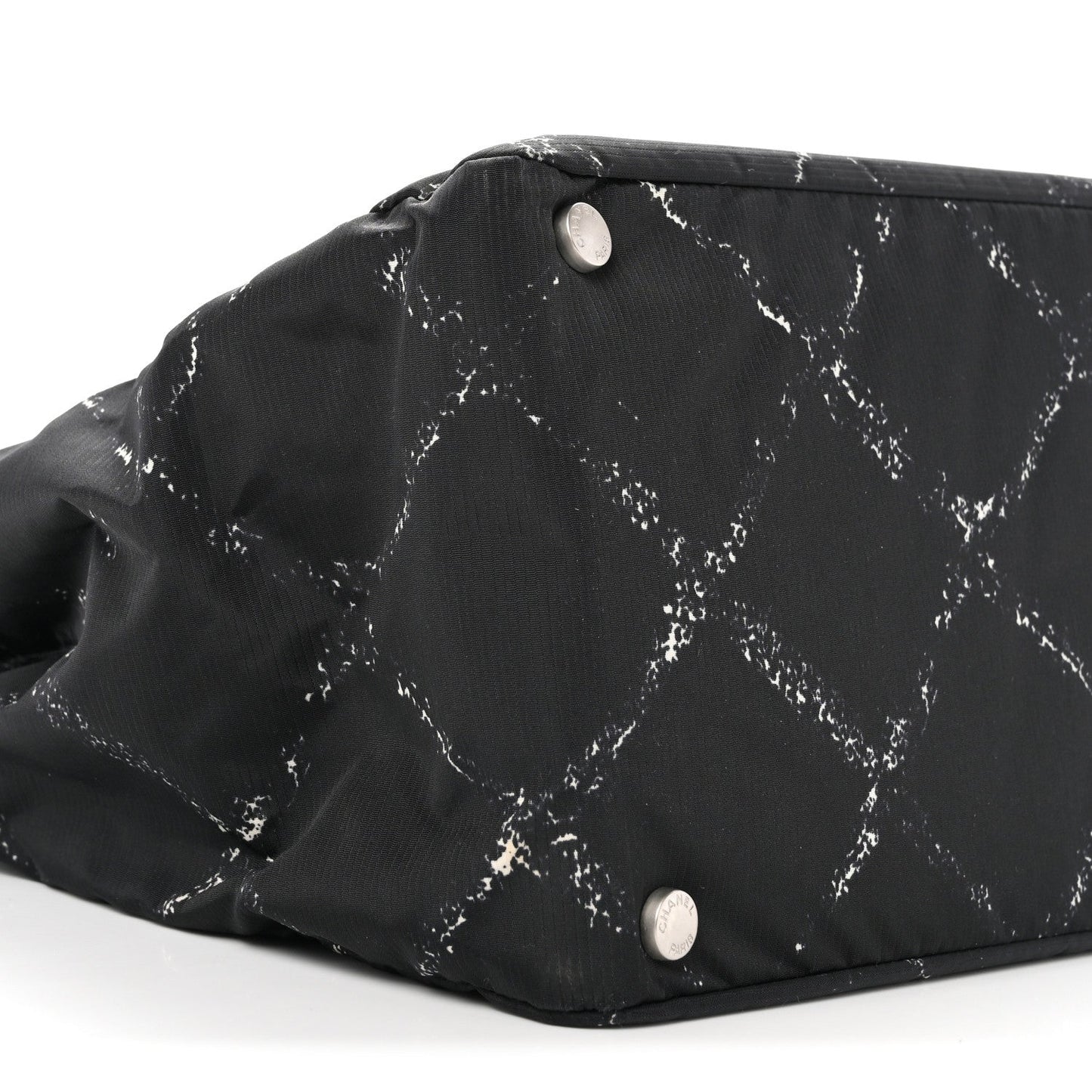 Nylon Travel Toiletry Tote Black