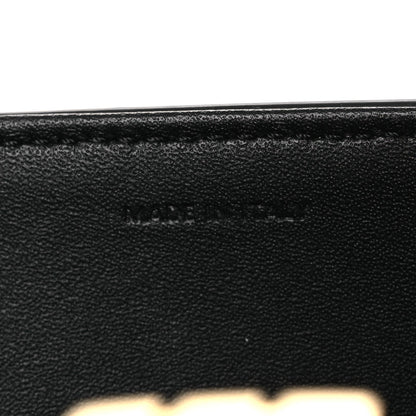 Shiny Calfskin Medium Triomphe Black