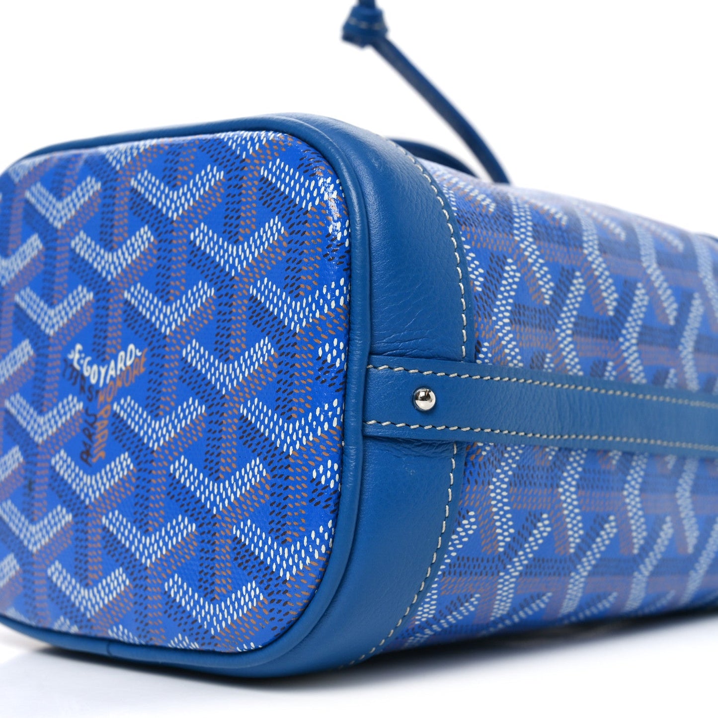 Goyardine Petit Flot Mini Bucket Bag Sky Blue