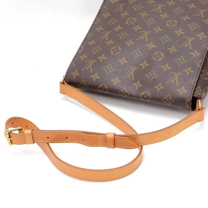 Louis Vuitto Large Musette Monogram Canvas Shoulder Bag