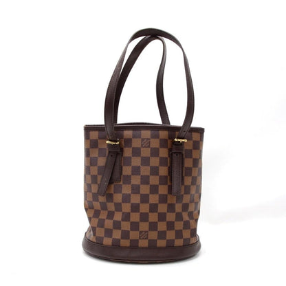 Louis Vuitto Marais Damier Ebène Canvas Shoulder Bag