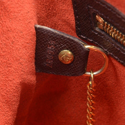 Louis Vuitto Marais Damier Ebène Canvas Shoulder Bag