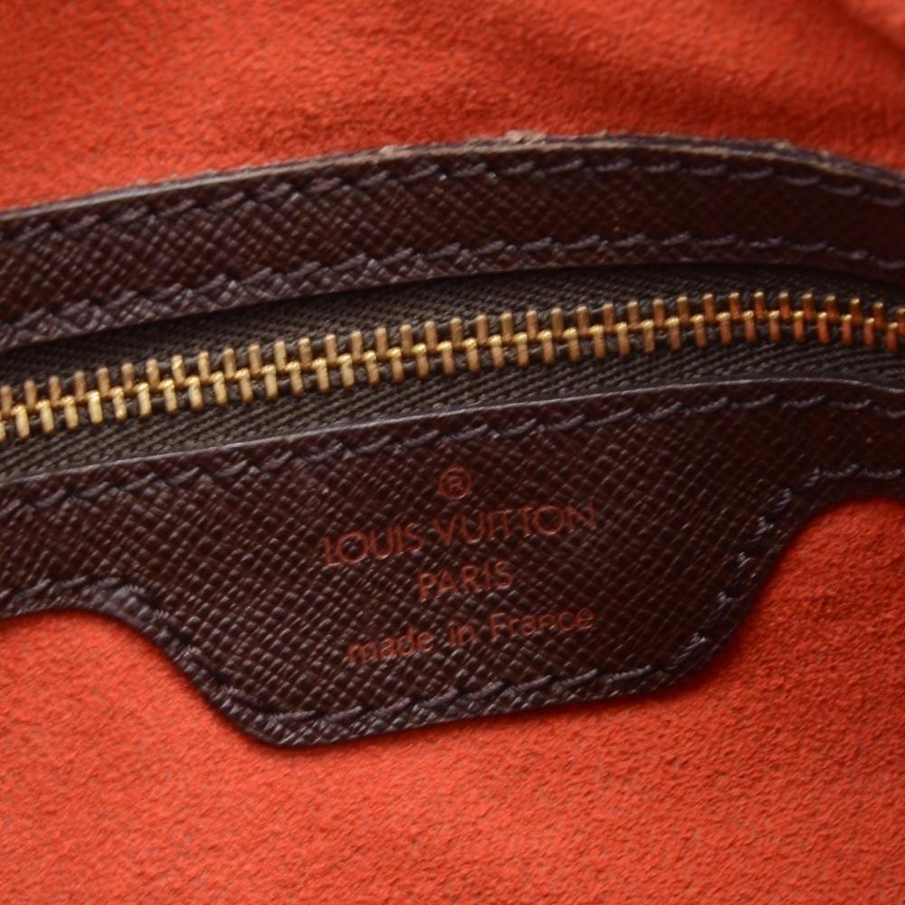 Louis Vuitto Marais Damier Ebène Canvas Shoulder Bag