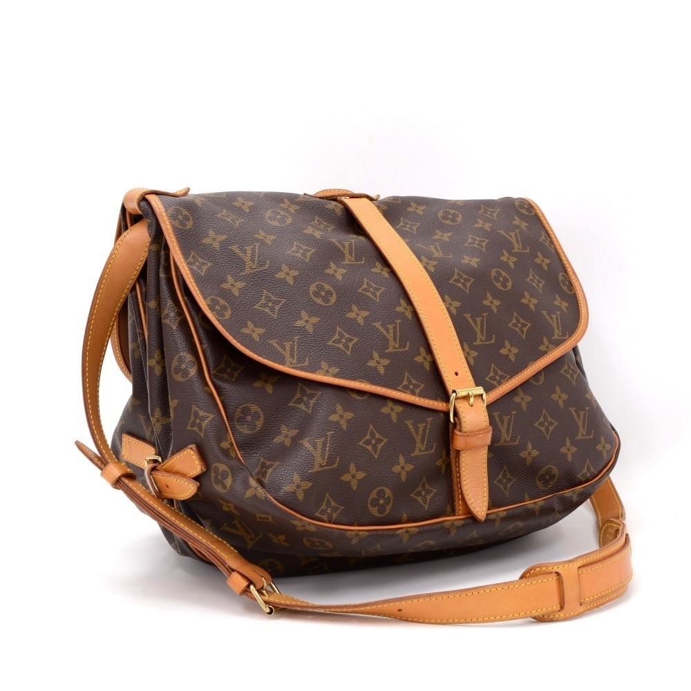 Louis Vuitto Saumur 35 Monogram Canvas Shoulder Bag