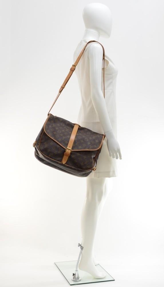 Louis Vuitto Saumur 35 Monogram Canvas Shoulder Bag
