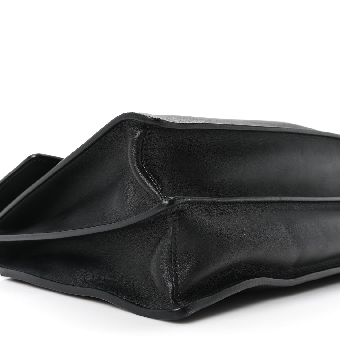 Calfskin Medium Soft Sound Shoulder Bag Black