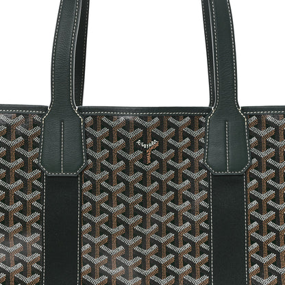 Goyardine Villette MM Tote Green