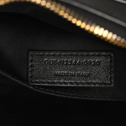 Calfskin Matelasse Monogram Lou Camera Bag Black