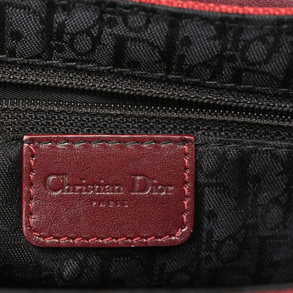 Canvas Calfskin Street Chic Columbus Ave Burgundy