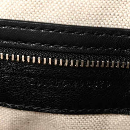 Calfskin GG Matelasse Large Tote Black