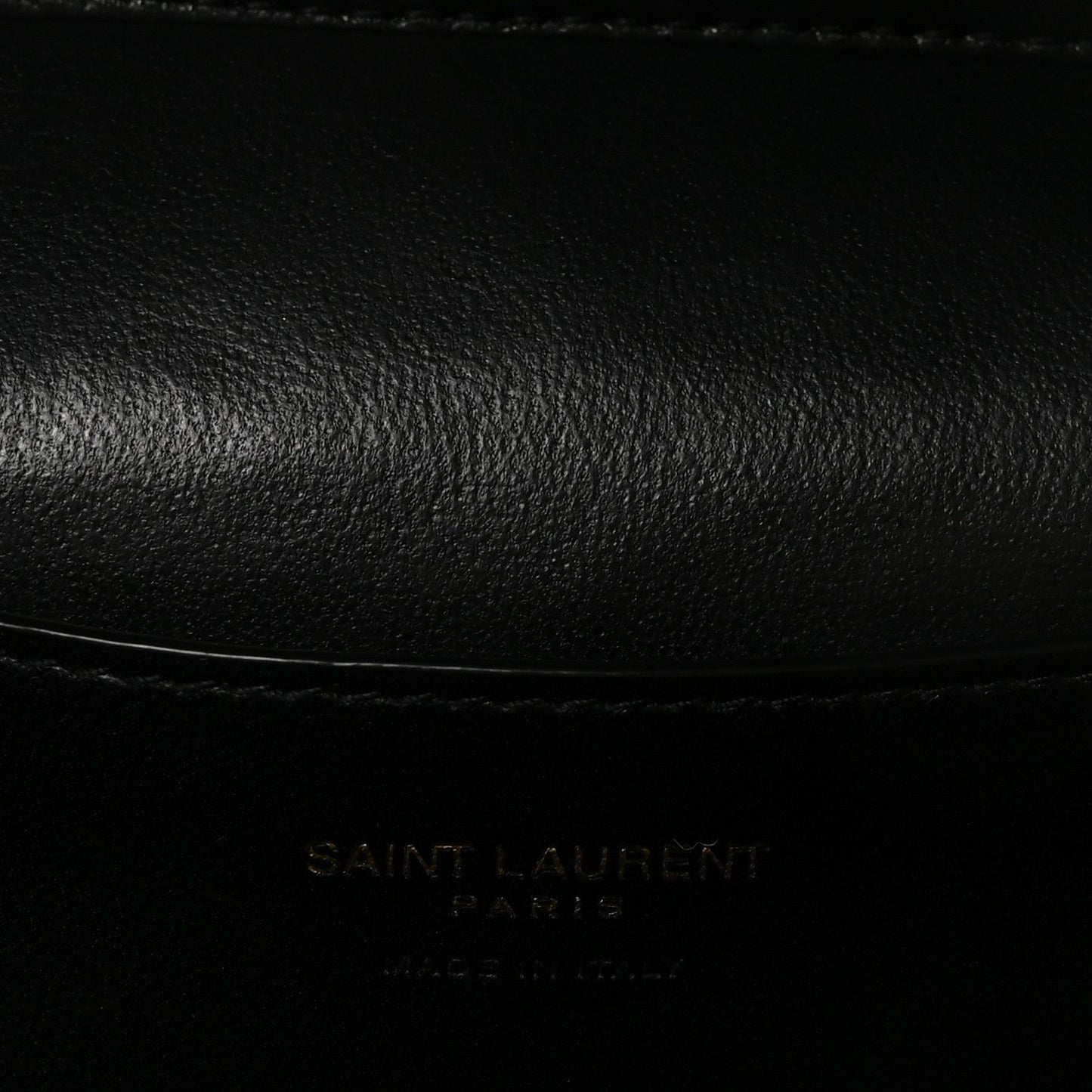 Lambskin Quilted Mini Gaby Vanity Case Black