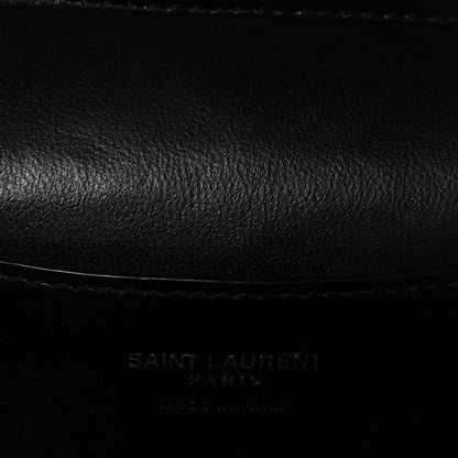 Lambskin Quilted Mini Gaby Vanity Case Black