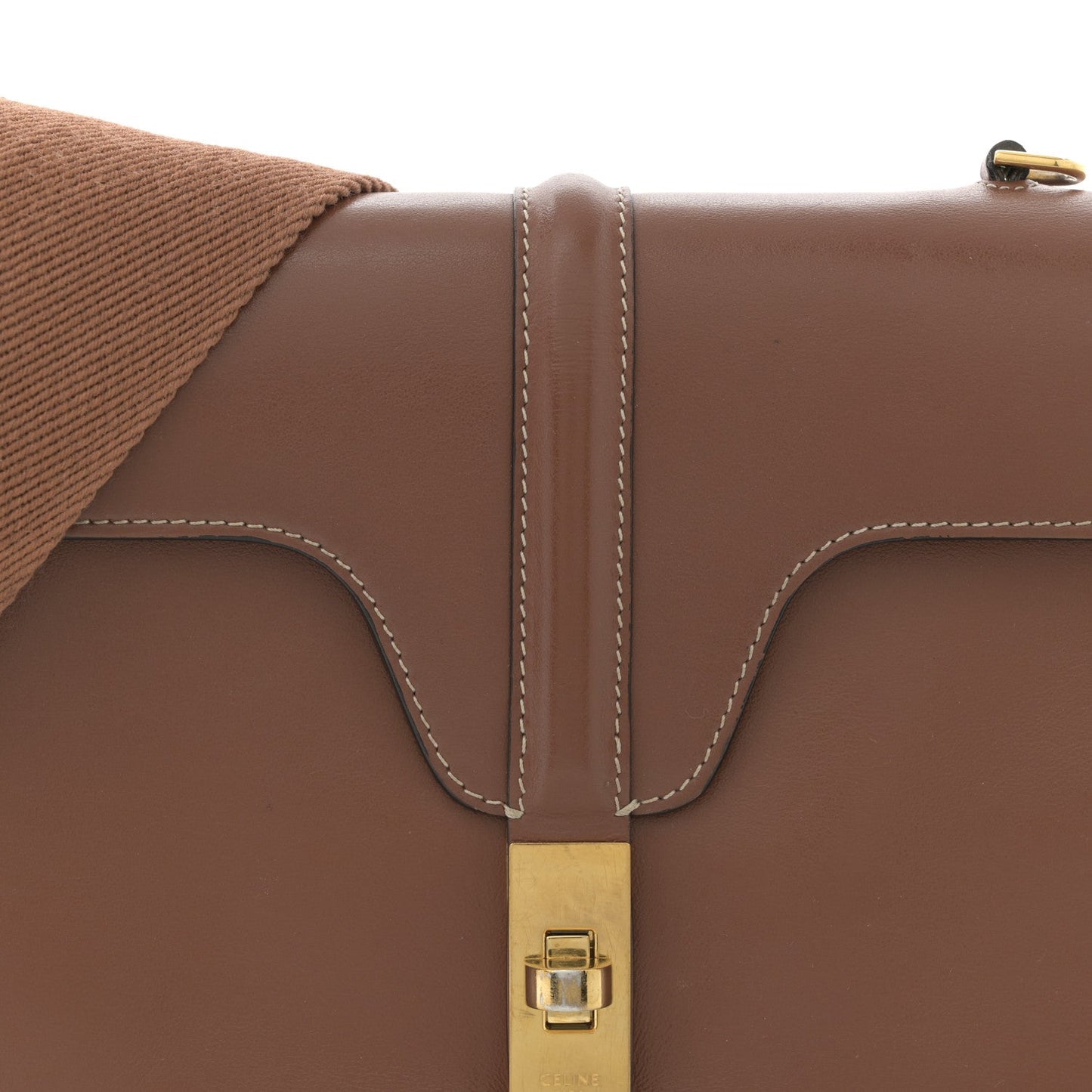Smooth Calfskin Teen Soft 16 Shoulder Bag Tan