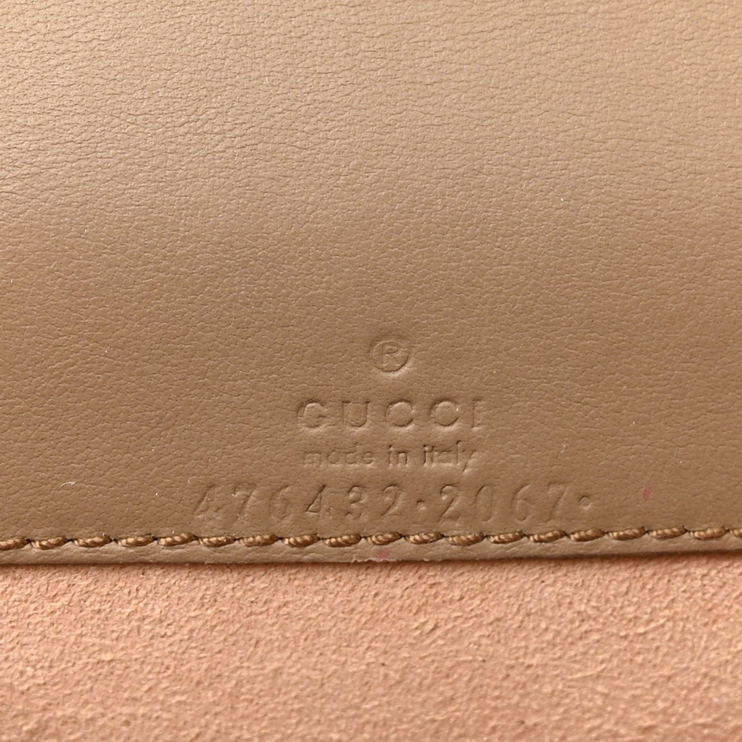 GG Supreme Monogram Super Mini Dionysus Shoulder Bag Taupe