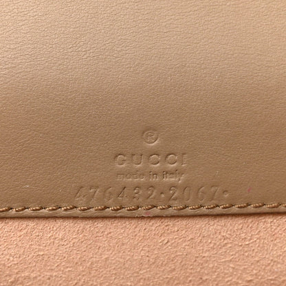 GG Supreme Monogram Super Mini Dionysus Shoulder Bag Taupe