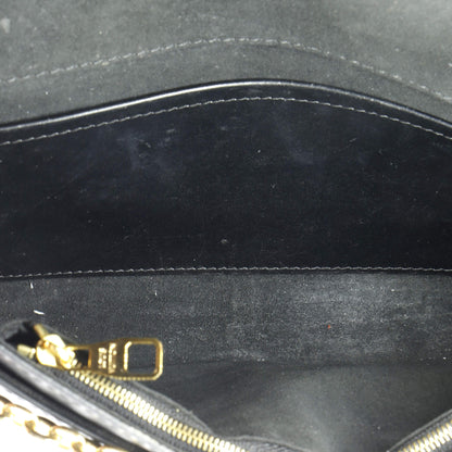 Louis Vuitton Chain Louise Clutch Studded Leather MM
