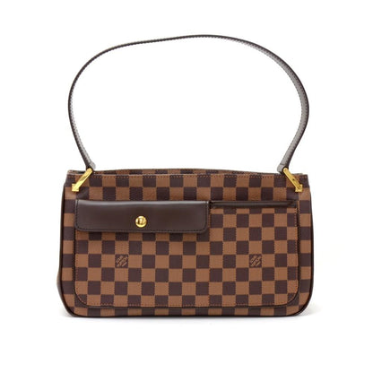 Louis Vuitto Aubagne Damier Ebène Canvas Shoulder Bag