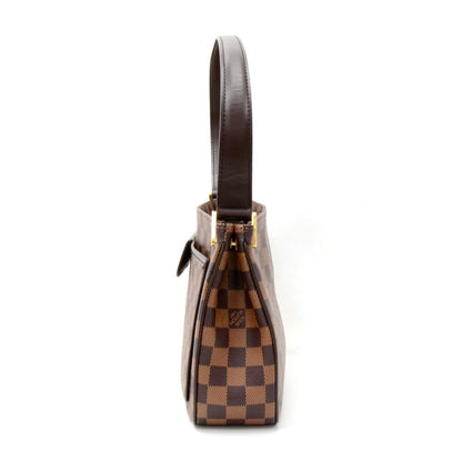 Louis Vuitto Aubagne Damier Ebène Canvas Shoulder Bag