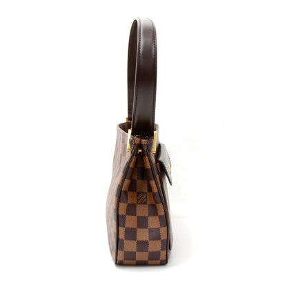 Louis Vuitto Aubagne Damier Ebène Canvas Shoulder Bag