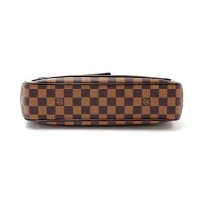 Louis Vuitto Aubagne Damier Ebène Canvas Shoulder Bag