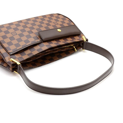 Louis Vuitto Aubagne Damier Ebène Canvas Shoulder Bag