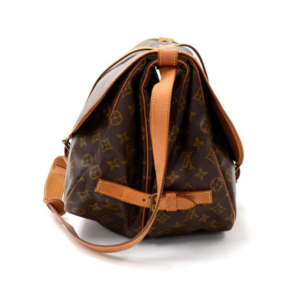 Louis Vuitto Saumur 35 Monogram Canvas Shoulder Bag