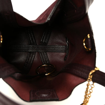 Suede Small Spin Tote Deep Violine