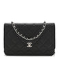 Caviar Quilted CC Turnlock Wallet On Chain WOC Black