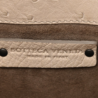 Ostrich Small Roma Tote Limestone