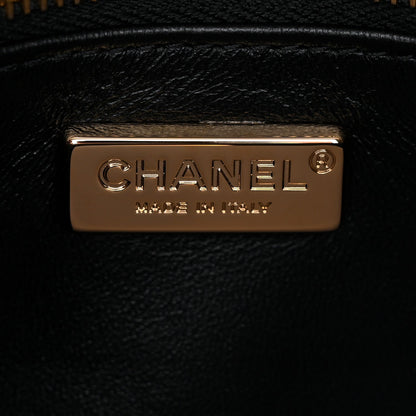 Velvet Strass Evening Flap Bag Black Gold