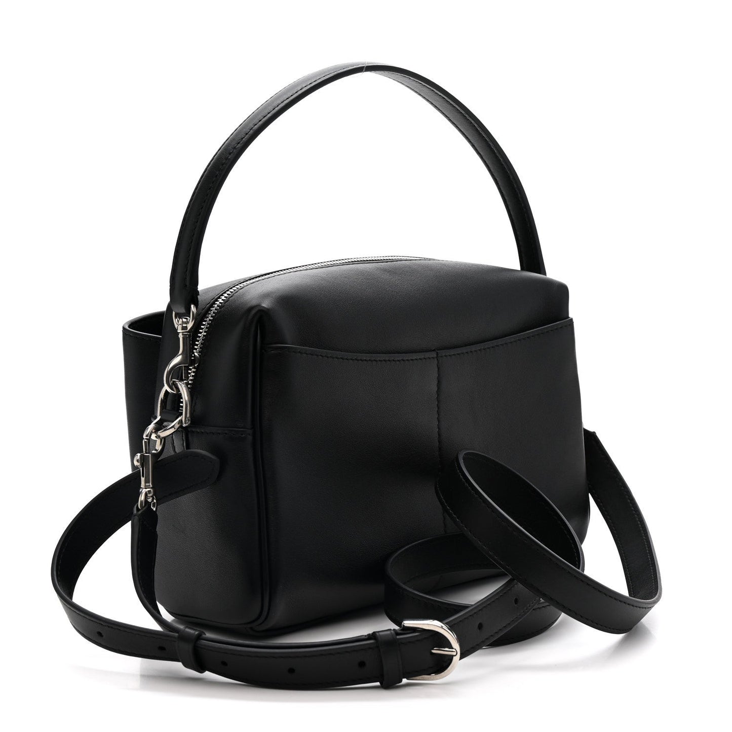 Smooth Calfskin Rodeo Camera Bag Black