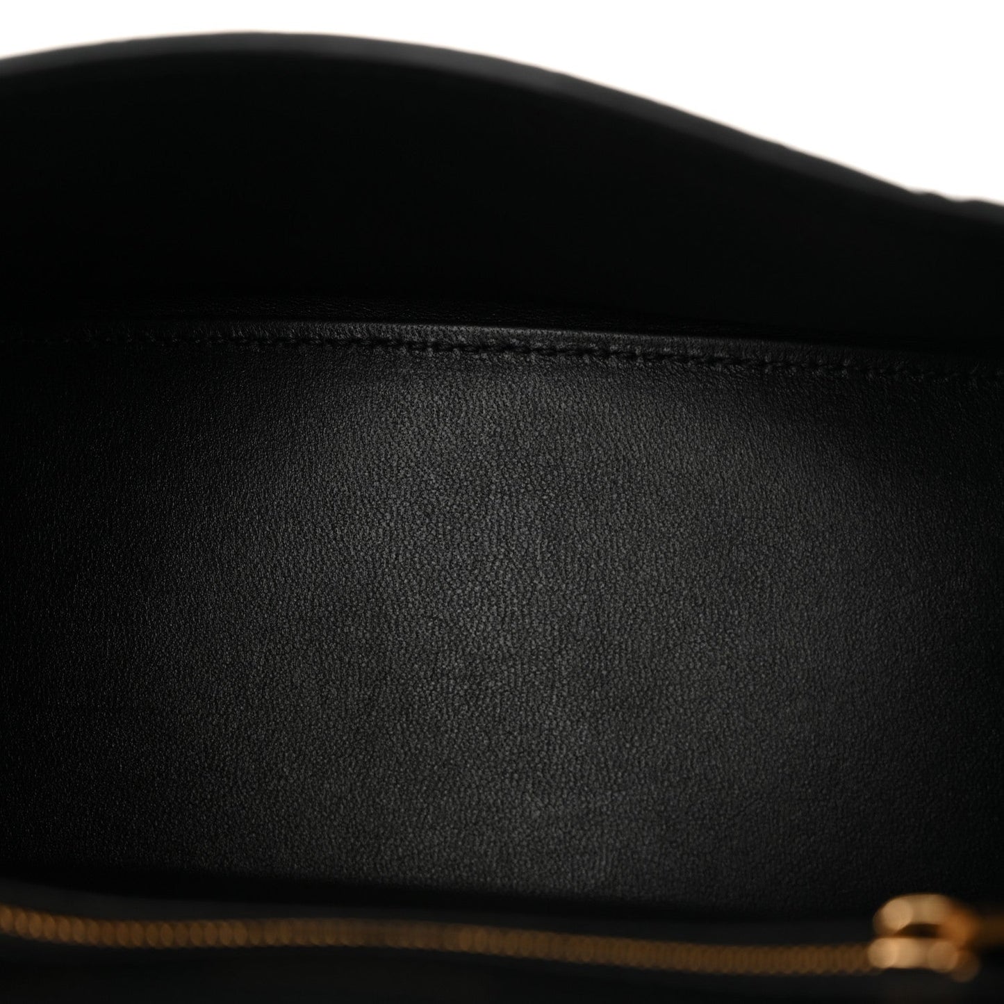 Shiny Calfskin Crocodile Embossed Small Hourglass Top Handle Bag  Black