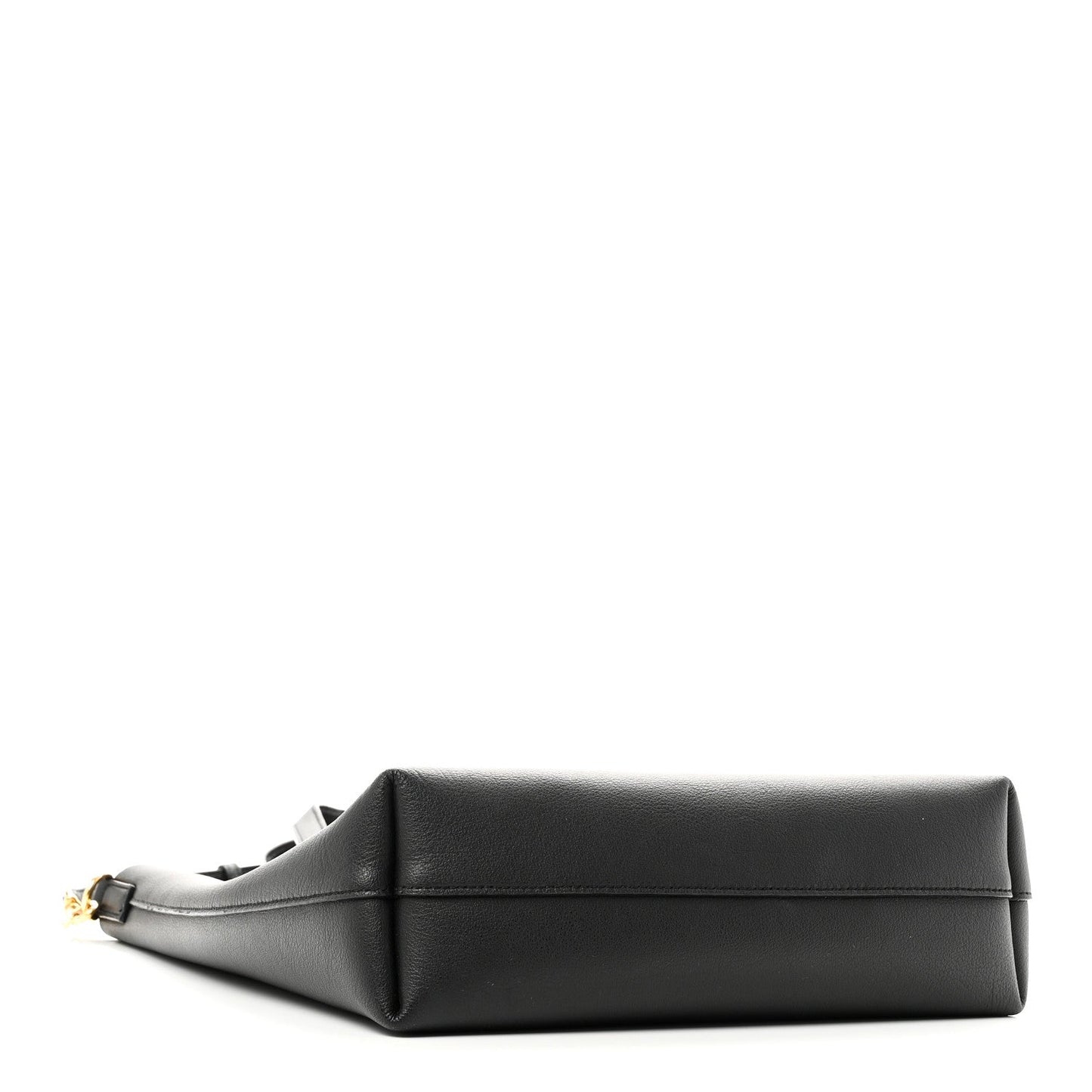 Calfskin Toy Shopping Tote Black