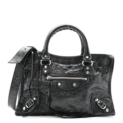 Agneau Arena Silver Hardware Small Le City Black