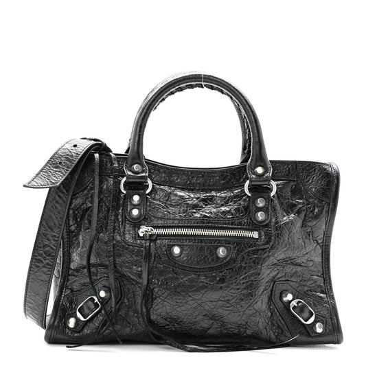 Agneau Arena Silver Hardware Small Le City Black