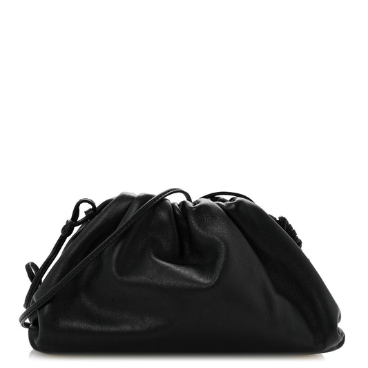 Butter Calfskin The Mini Pouch Black