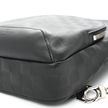 Damier Infini Avenue Sling Bag Onyx