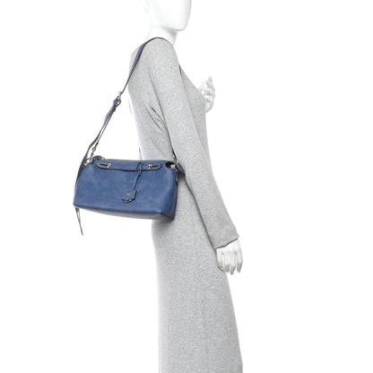 Cuoio Romano Selleria Denim Effect Medium By The Way Soft Boston Bag Blue