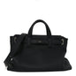 Icons Calfskin Medium Normandie Tote Black