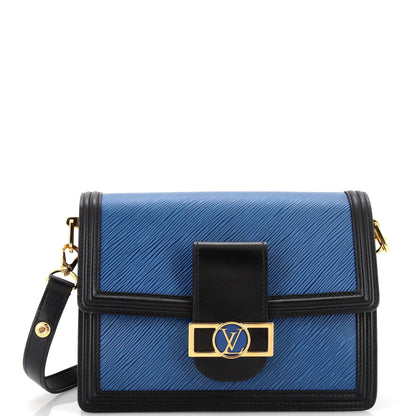 Louis Vuitton Dauphine Shoulder Bag Epi Leather MM