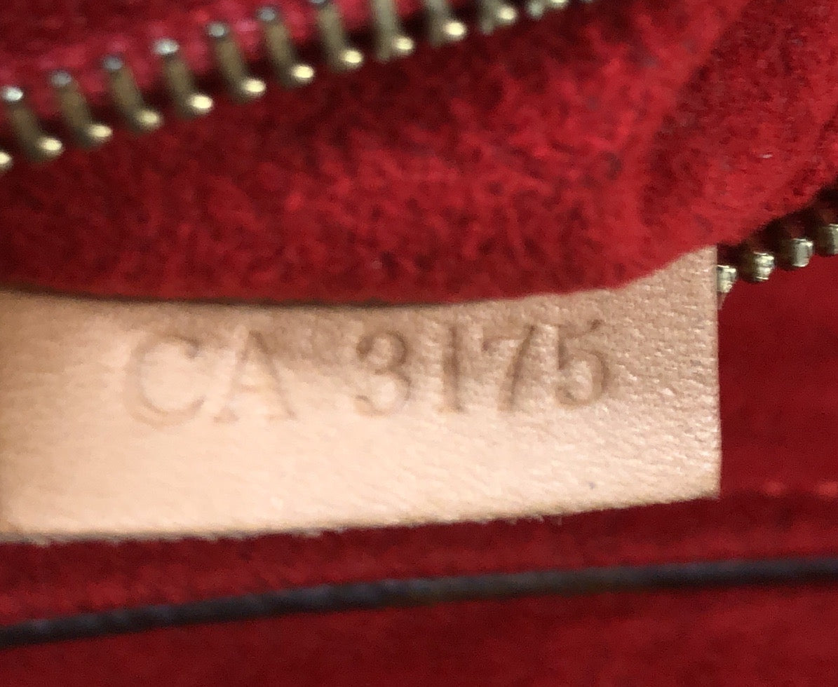 Louis Vuitton Pallas Chain Shoulder Bag Monogram Canvas and Calfskin