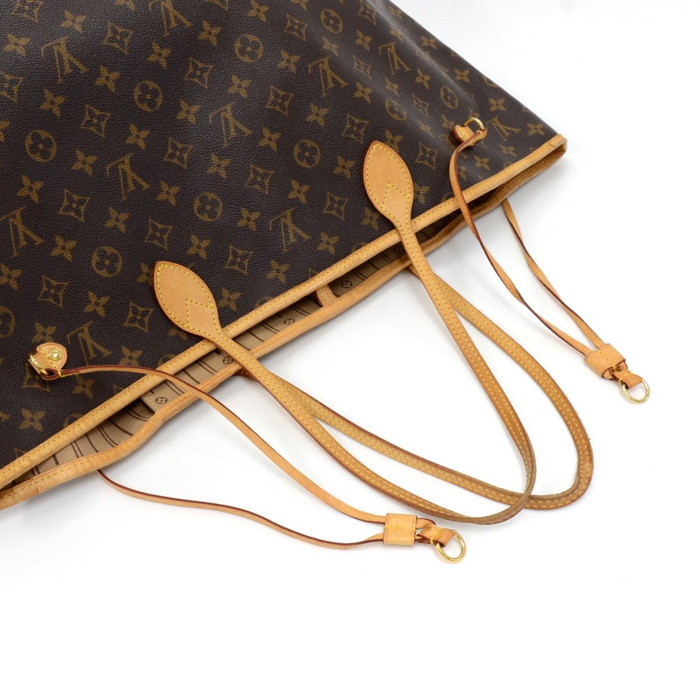 Louis Vuitto Neverfull GM Monogram Canvas Shoulder Bag