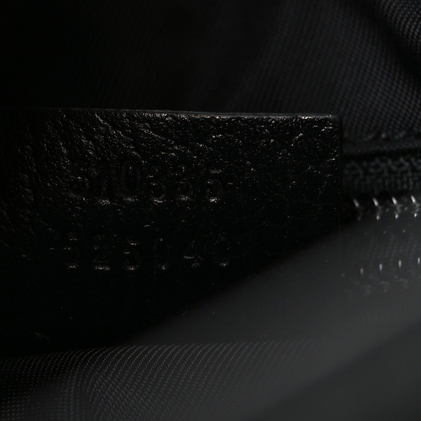 Nylon Monogram Double Buckle Flap Messenger Bag Black