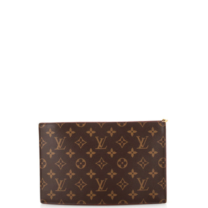 Louis Vuitton Legacy Chain Clutch Monogram Canvas